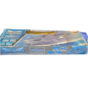 Special Force US Aircraft Carrier 30” Realistic Fighters NWOT DAMAGED BOX  Works